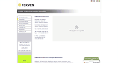 Desktop Screenshot of ferven.es